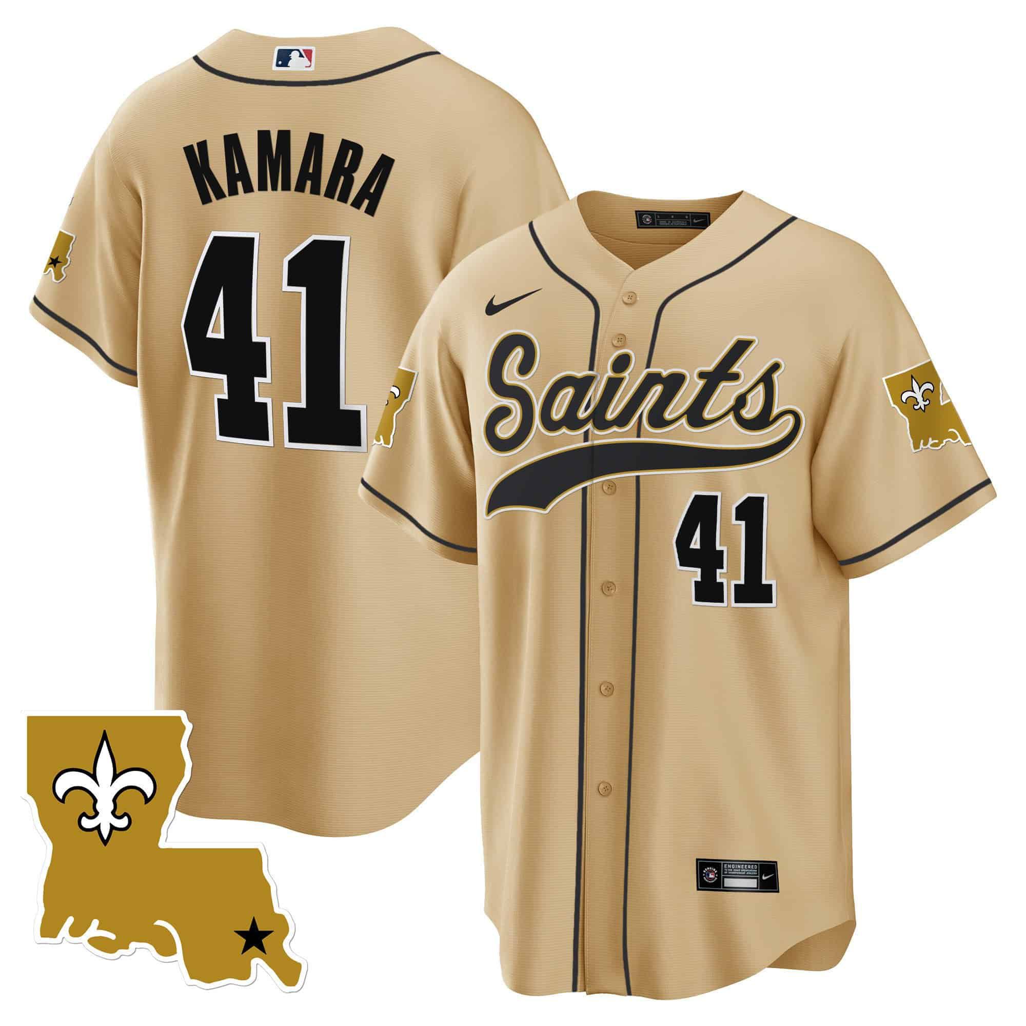 Men New Orleans Saints #41 Kamara Yellow 2024 Nike 1987 Legacy Cool Base NFL Jersey->indianapolis colts->NFL Jersey